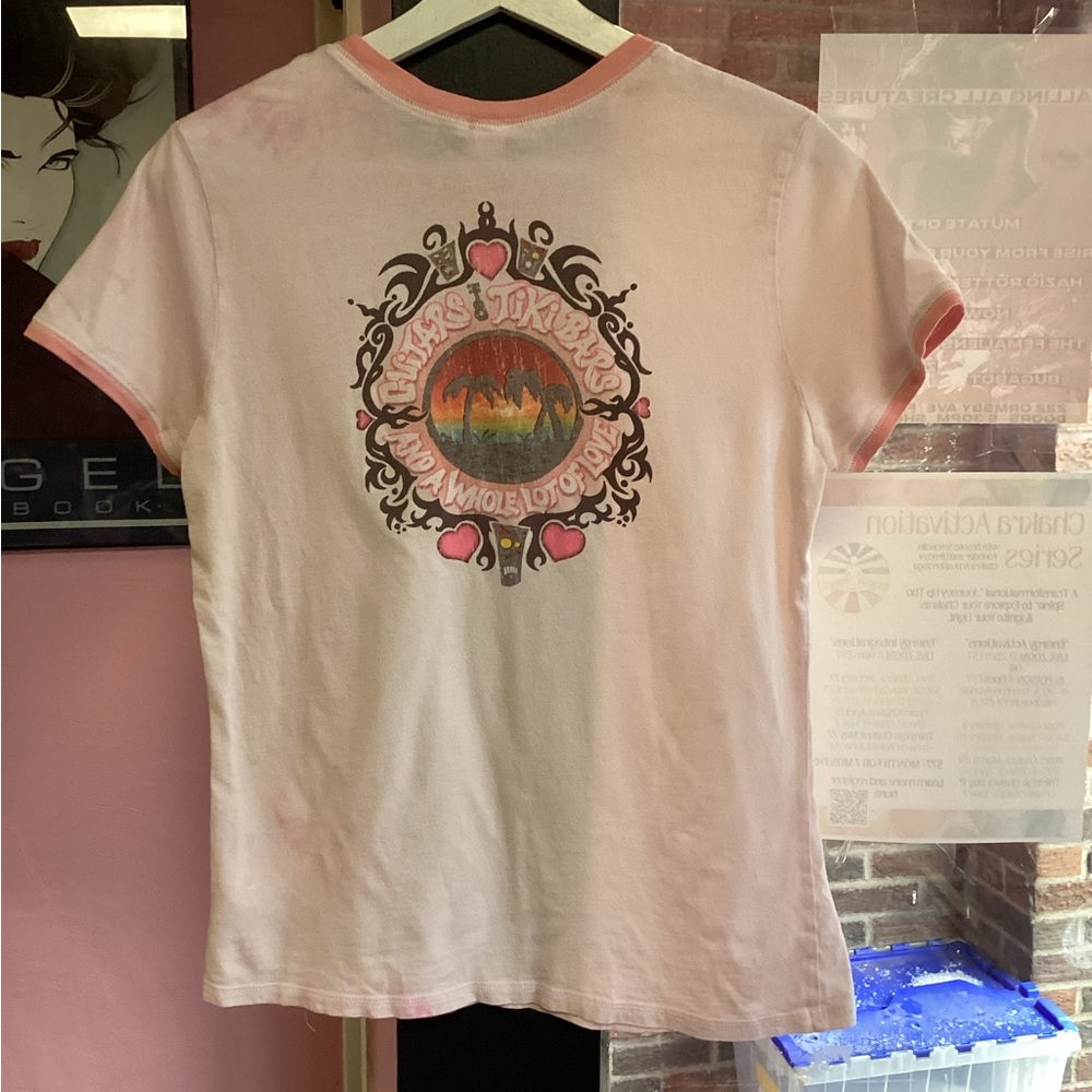 Pink Y2K Kenny Chesney Tour T-Shirt - Picture 3 of 7